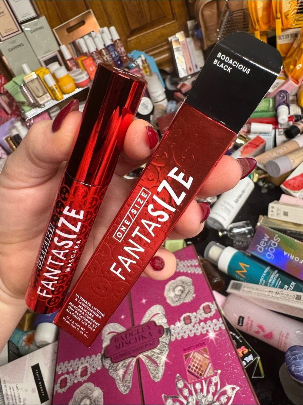 ONE SIZE Fantasize Mascara in Bodacious Black - full size
